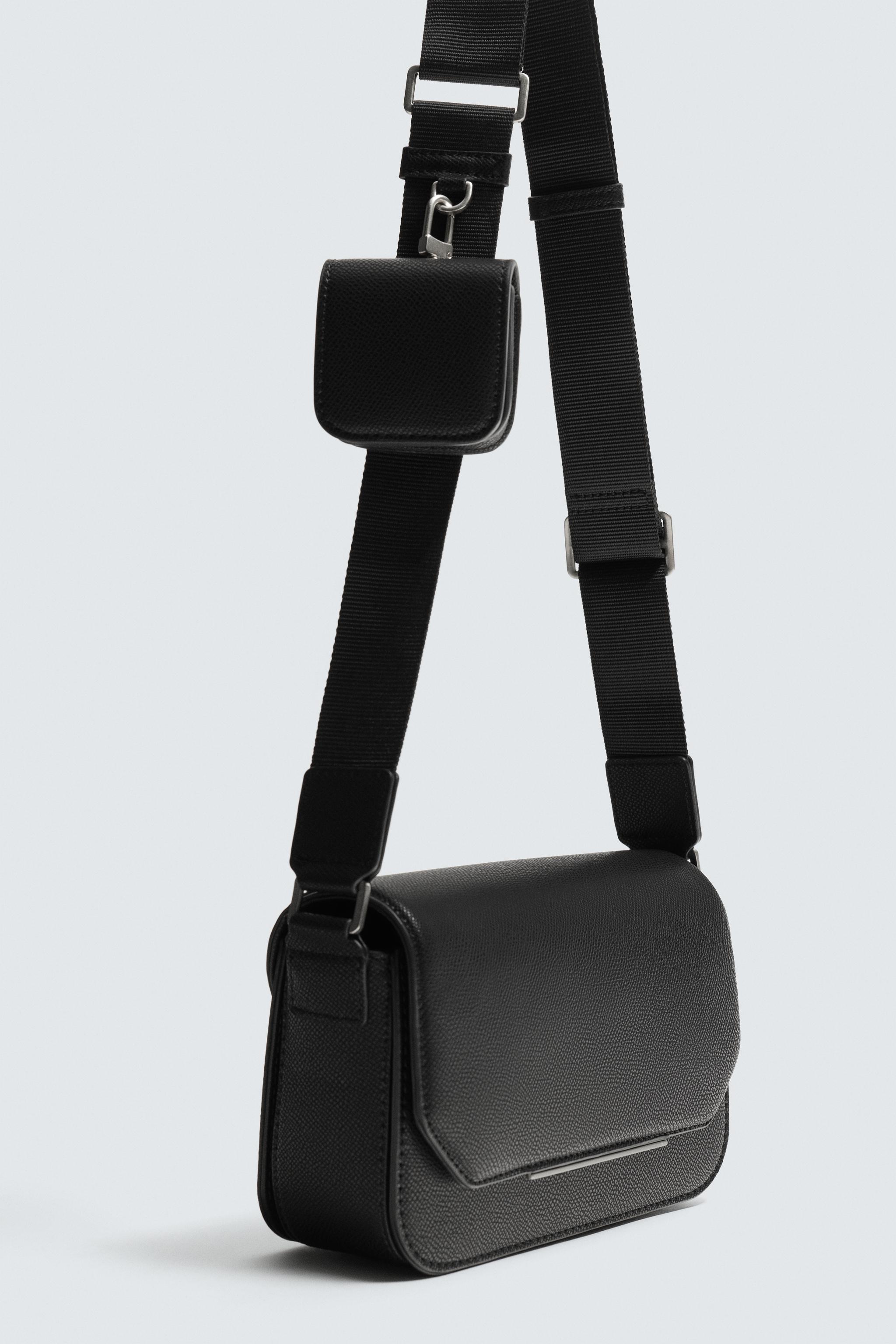 TEXTURED CROSSBODY BAG